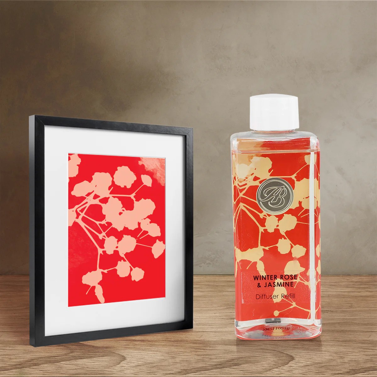 Winter Rose & Jasmine Lamp Fragrance  Refill